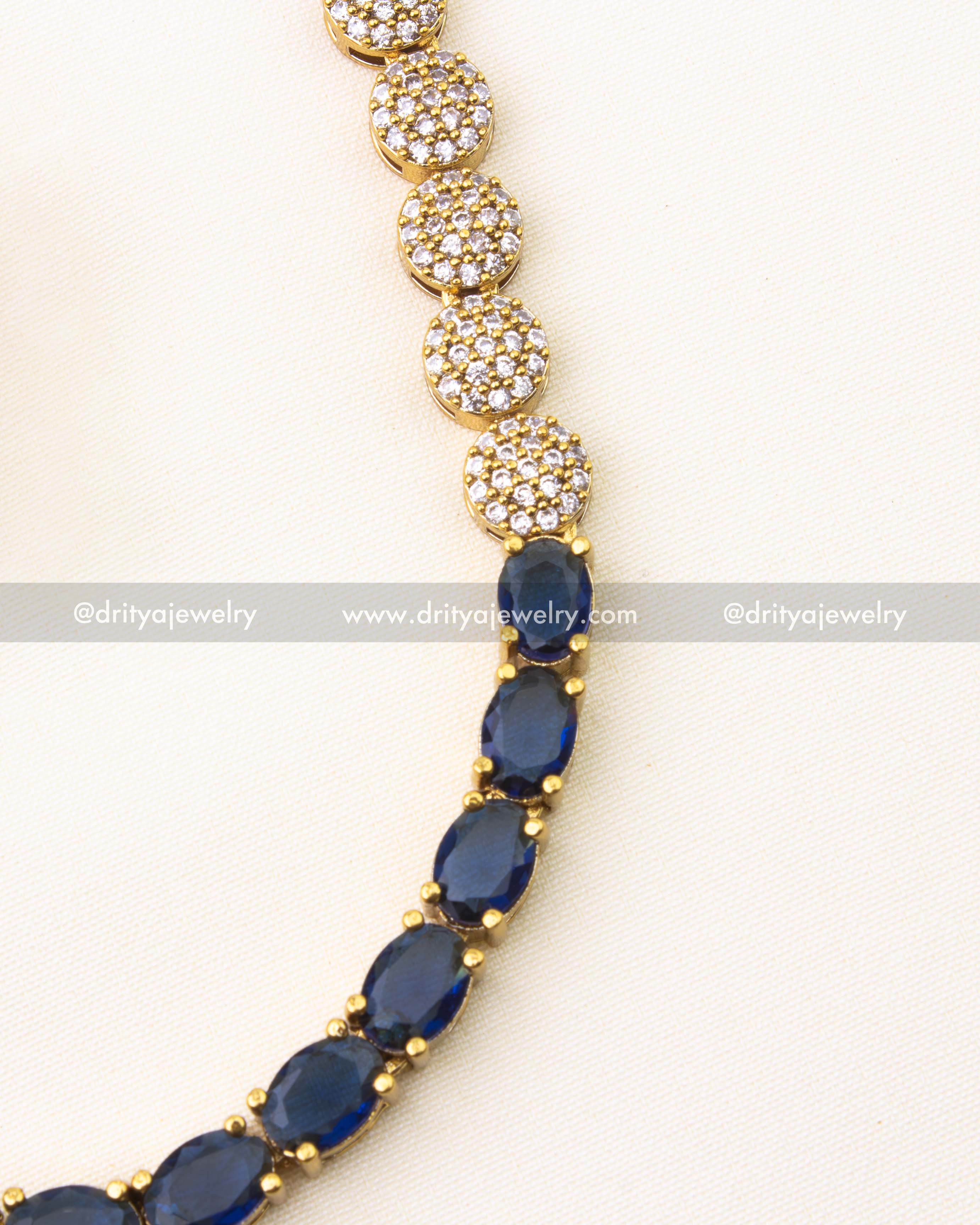 Simple AD Short Necklace Set