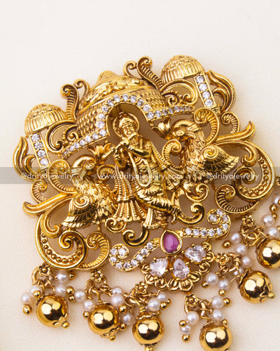 Premium Lord Krishna Nakshi Pendant