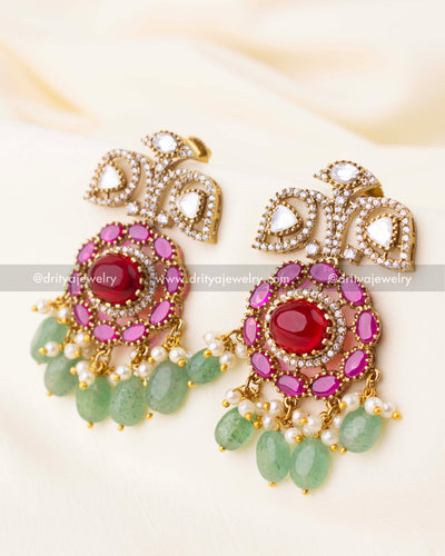 Luxurious Kundan Layered Necklace Set