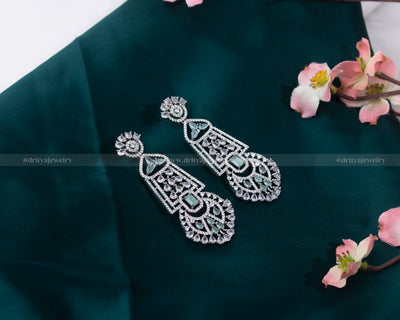 Aqua Zircon Choker