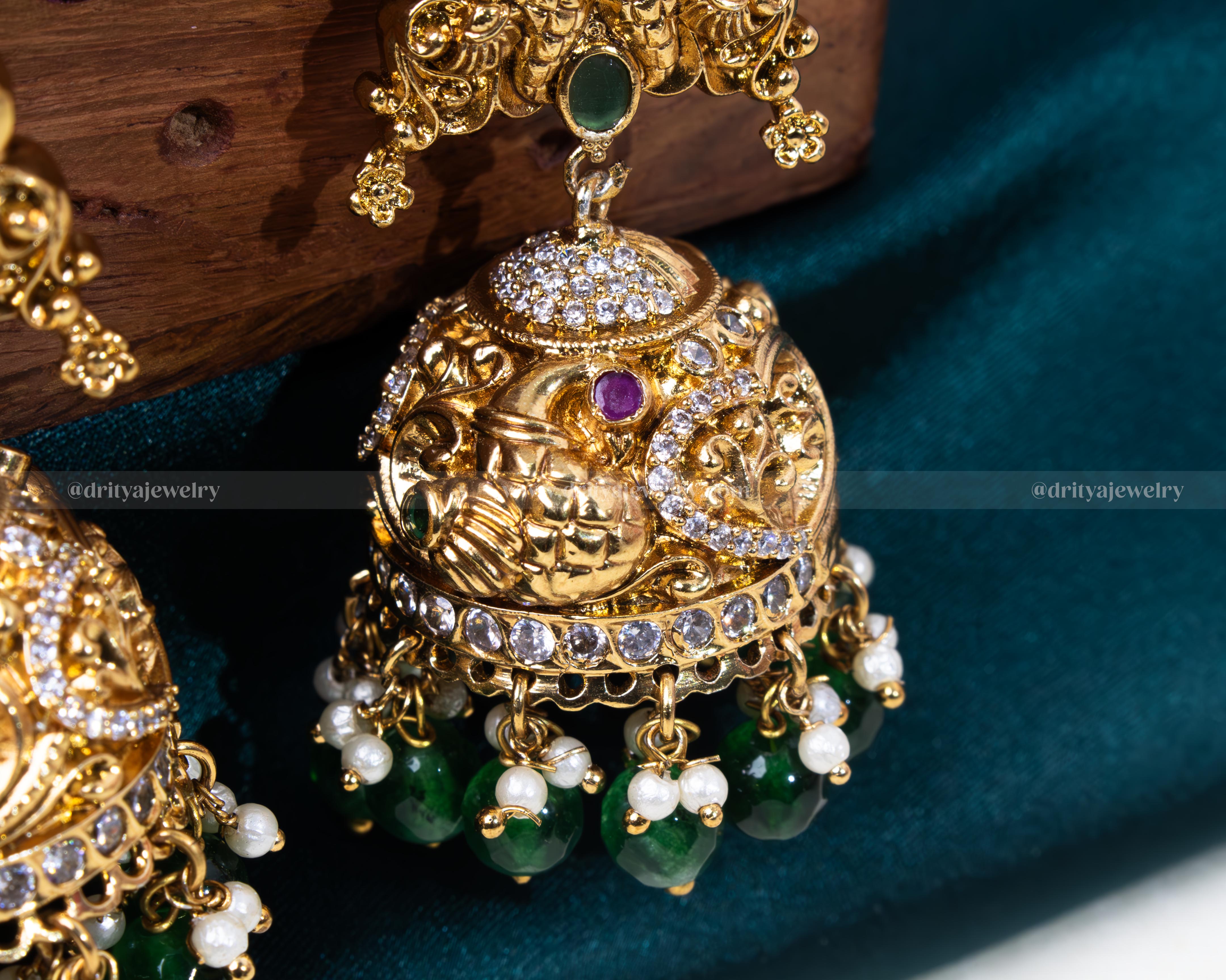 Radiant Jhumka Set 128