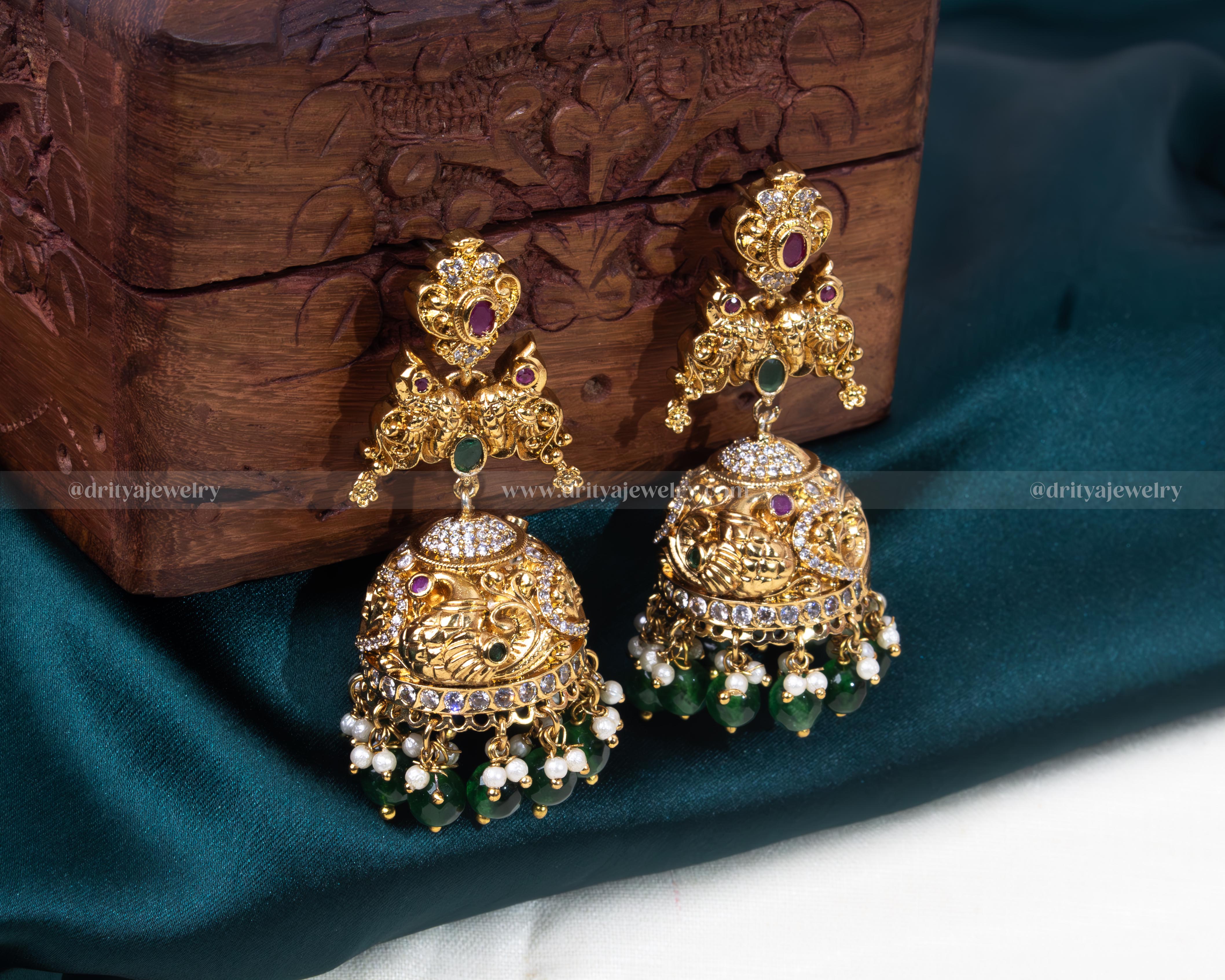 Radiant Jhumka Set 128