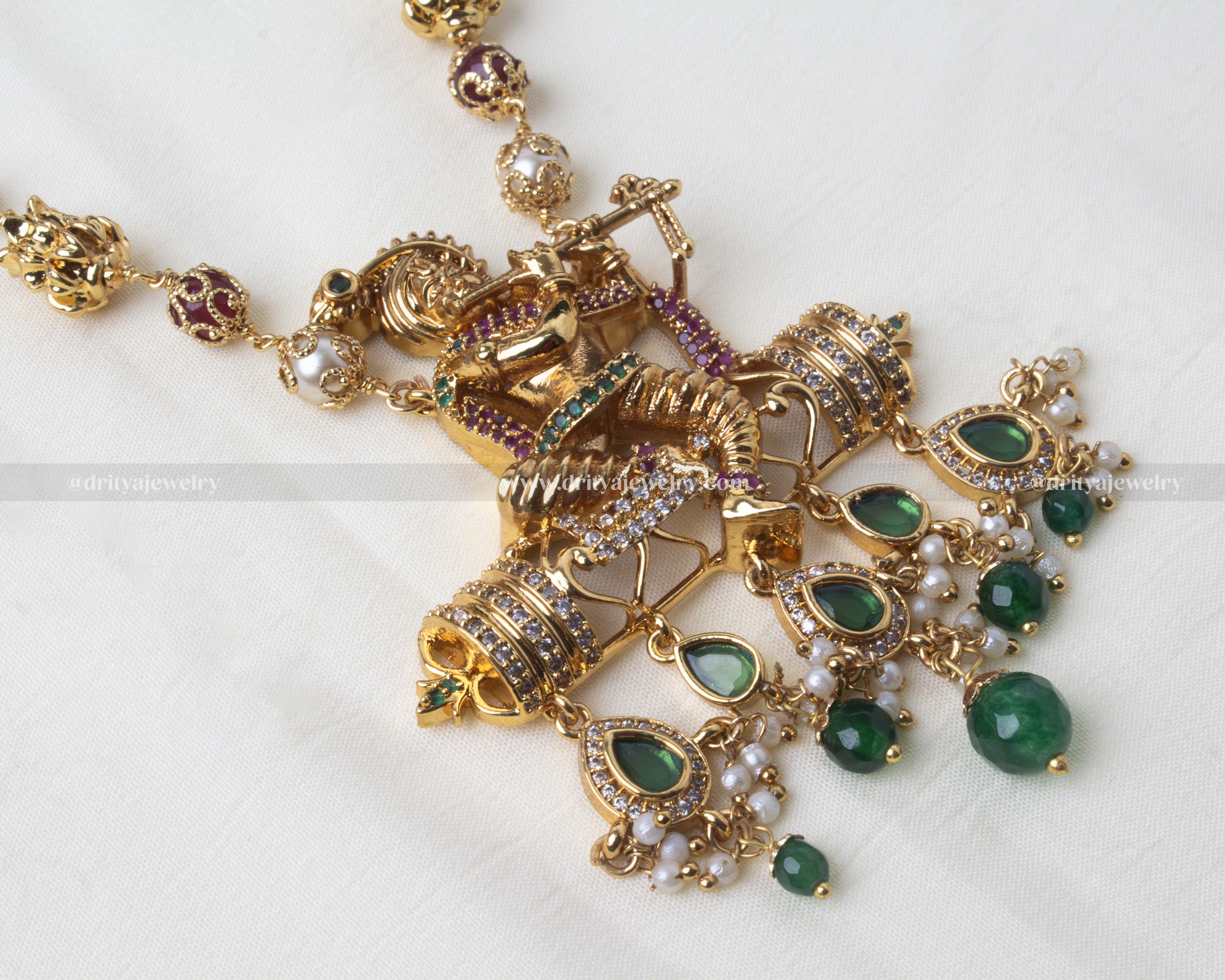 Elegant Lord Krishna Necklace 366