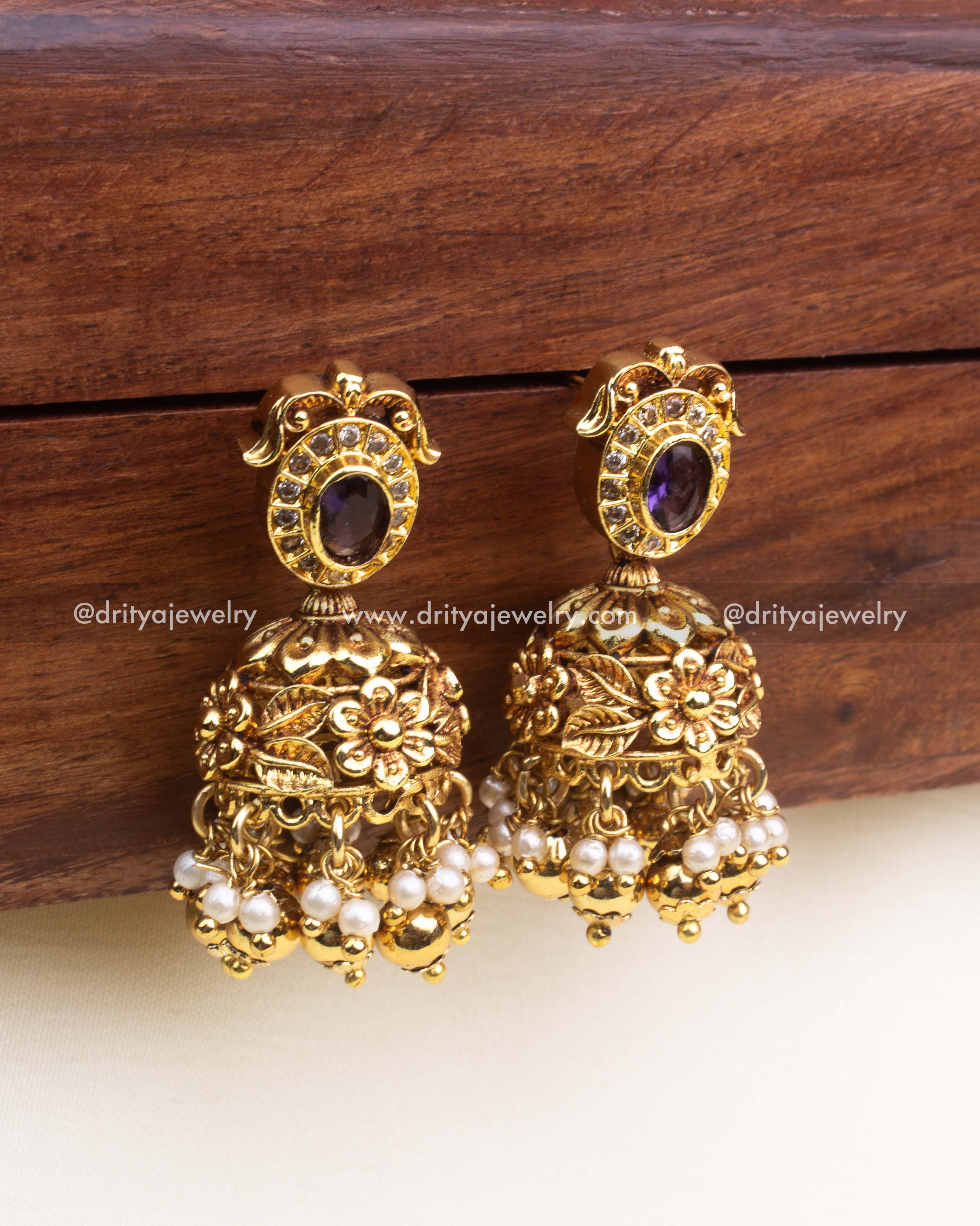 Premium Nakshi Temple Short Necklace