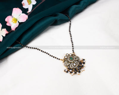 Victorian Black Beads